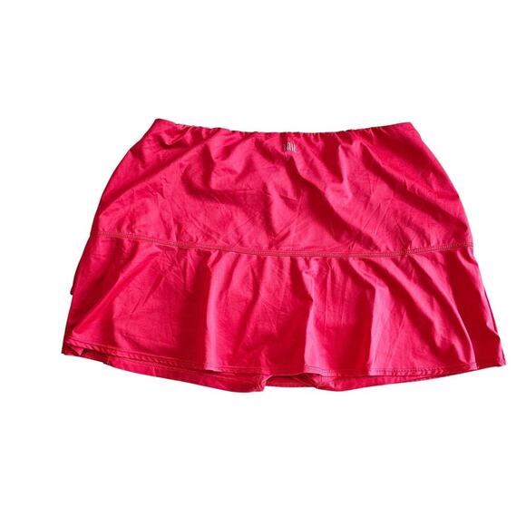 Tail Activewear Ruffle Golf Skort Red Size M - Picture 2 of 6